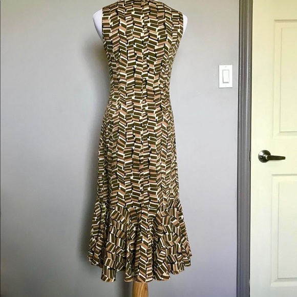 Art Deco Geometric Dress - Picture 5 of 6